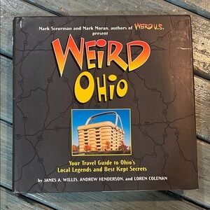 Weird Ohio Travel Guide Tabletop Novelty Book